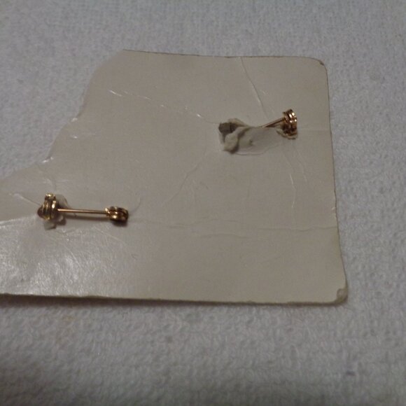 1950s VINTAGE BEJEWELED TINY FLORALS PINS SET LOT - Picture 8 of 8